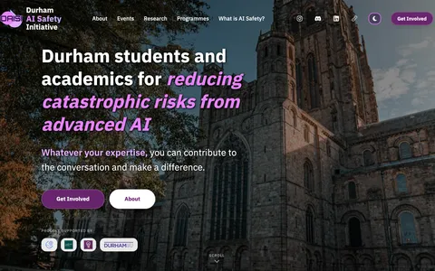 Durham AI Safety Initiative Website
