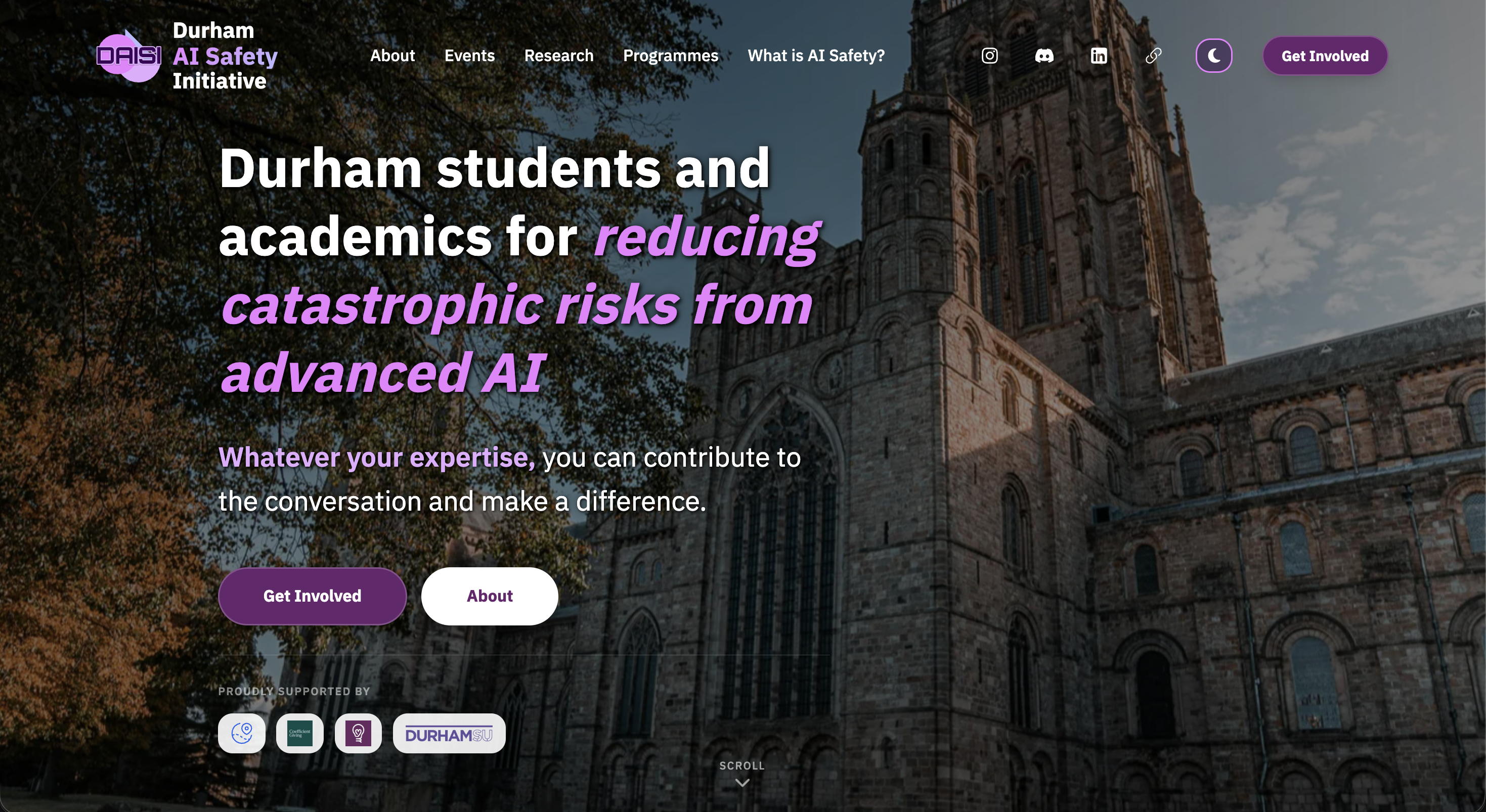 Durham AI Safety Initiative Website